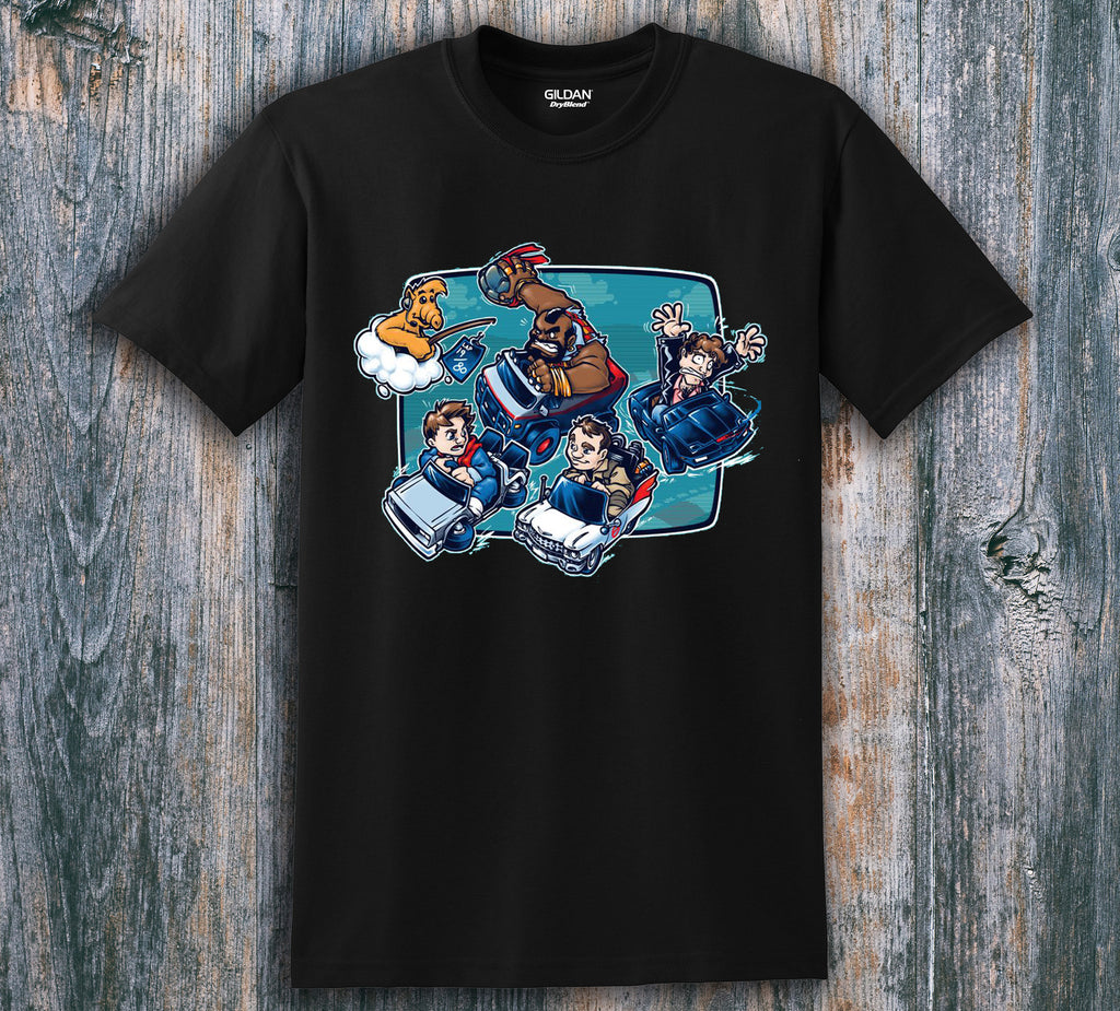 80's Drivers Mario Kart Parody T-Shirt (Copy)