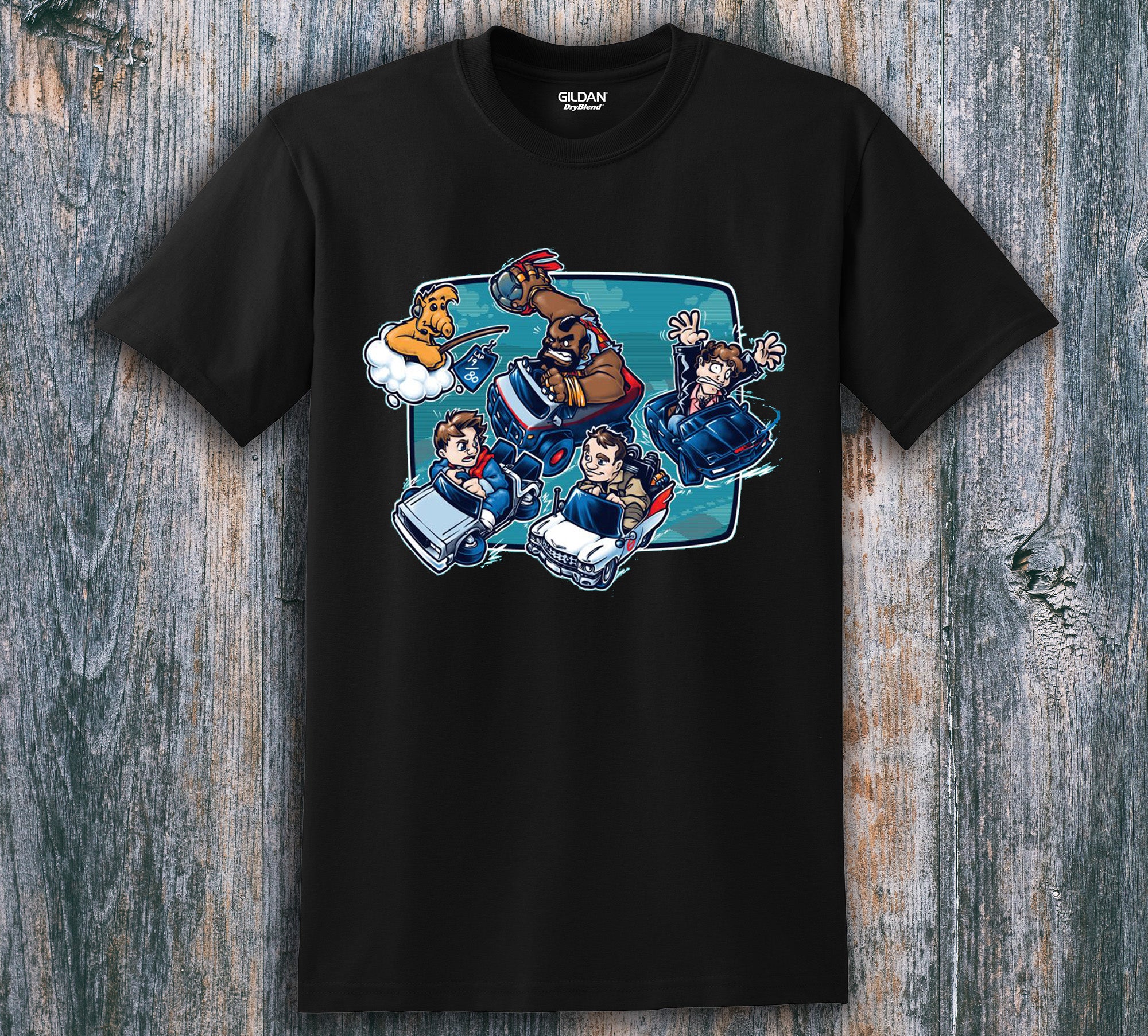 80's Drivers Mario Kart Parody T-Shirt (Copy)