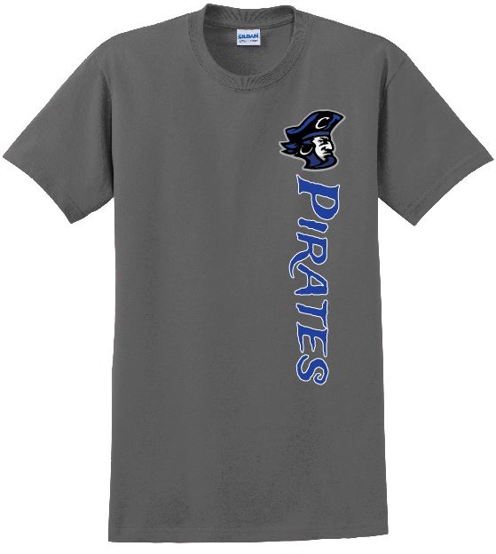 Charlestown Pirates Vertical Pirates T-Shirt