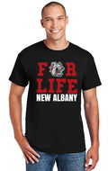 New Albany Bulldogs For Life T-Shirt