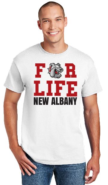 New Albany Bulldogs For Life T-Shirt