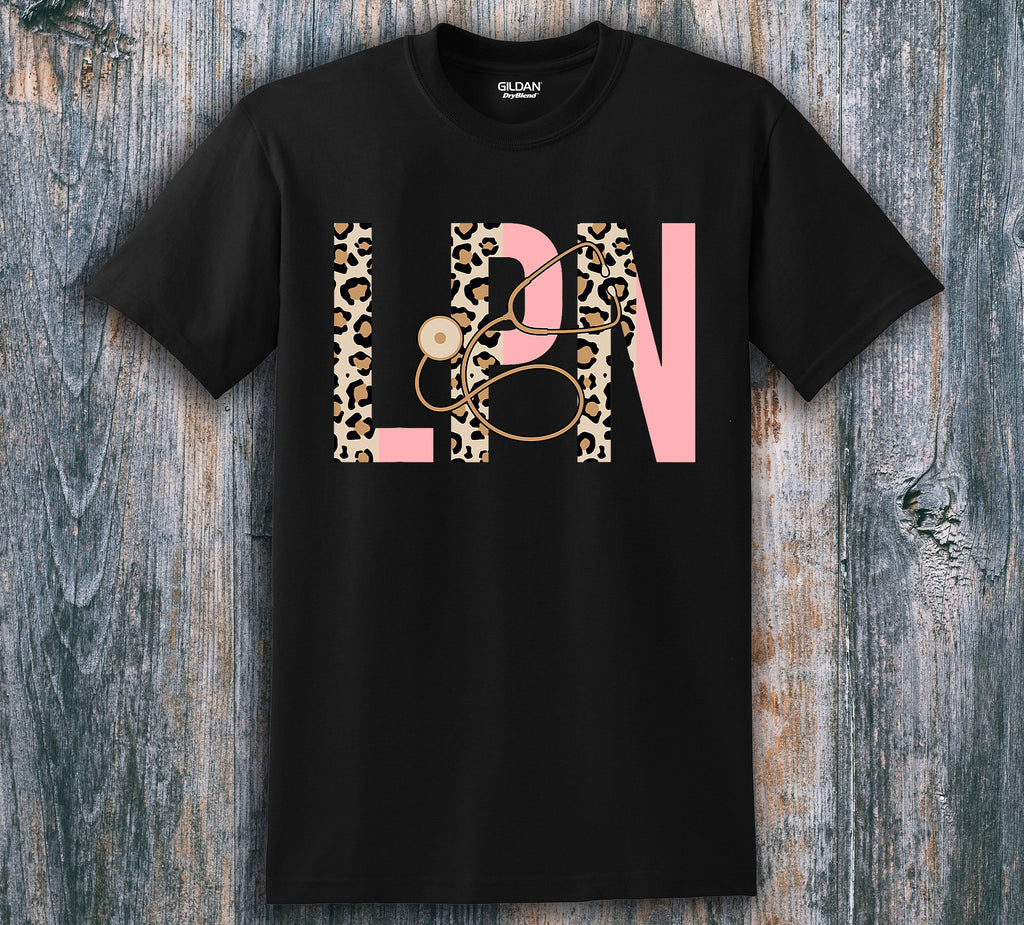LPN Leopard Print T-Shirt