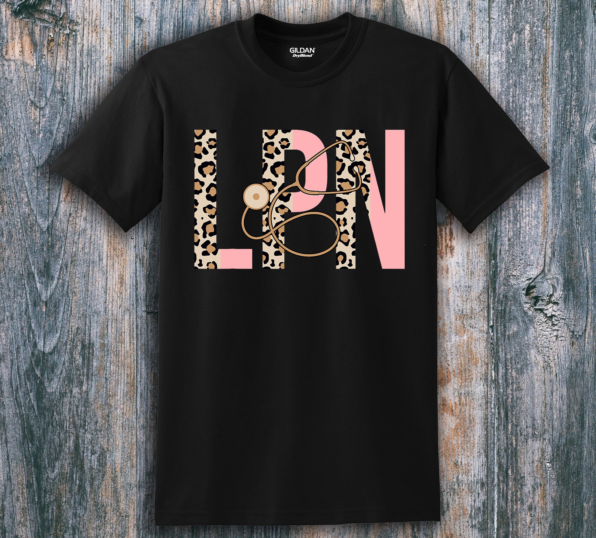LPN Leopard Print T-Shirt