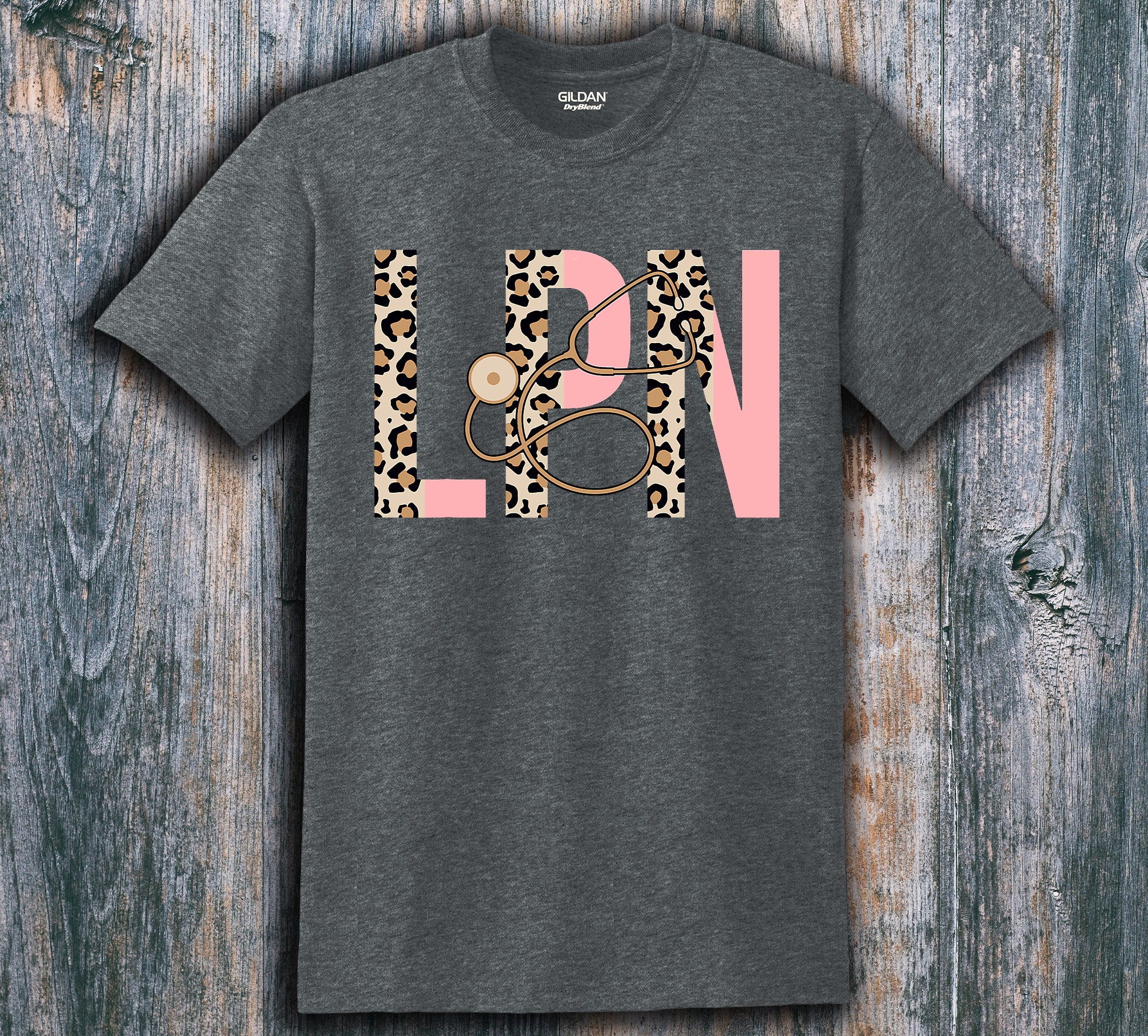 LPN Leopard Print T-Shirt