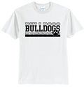 New Albany Bulldog Broken Word Paw T-Shirt