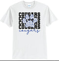North Harrison Cougars Paw Print T-Shirt