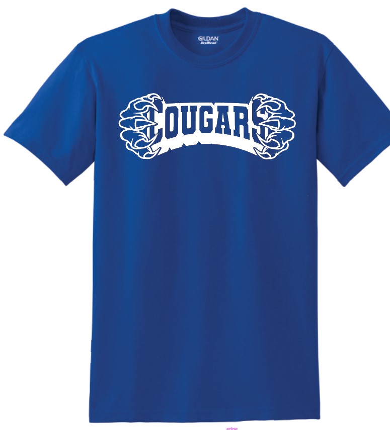 North Harrison Cougars Claws Gripping T-Shirt