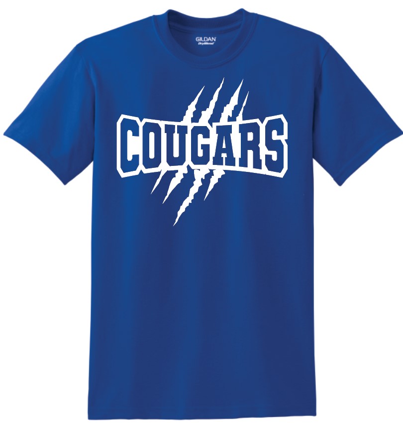 North Harrison Cougars Slash T- Shirt