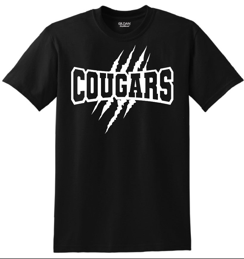 North Harrison Cougars Slash T- Shirt