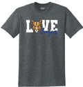 North Harrison Cougars LOVE T-Shirt