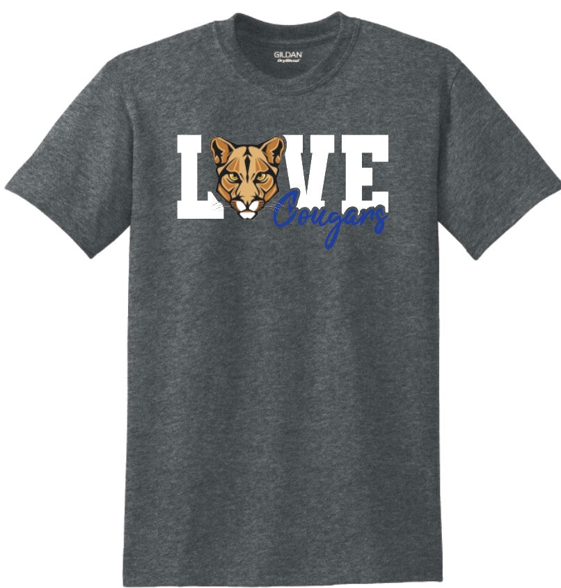 North Harrison Cougars LOVE T-Shirt