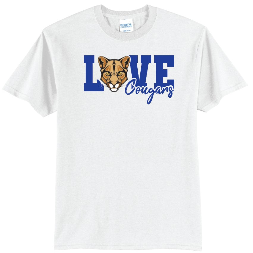 North Harrison Cougars LOVE T-Shirt
