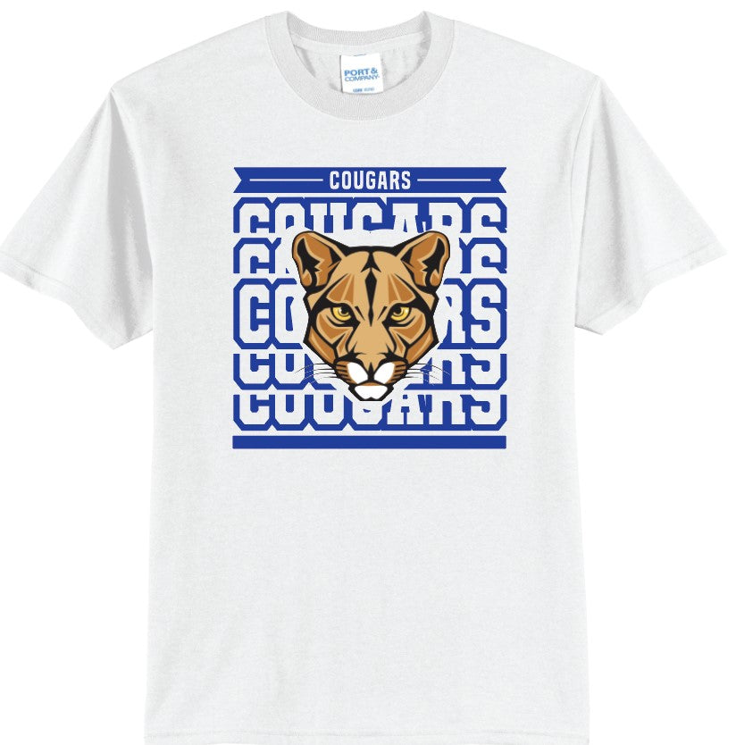 North Harrison Cougars Stacked Lettering T-Shirt