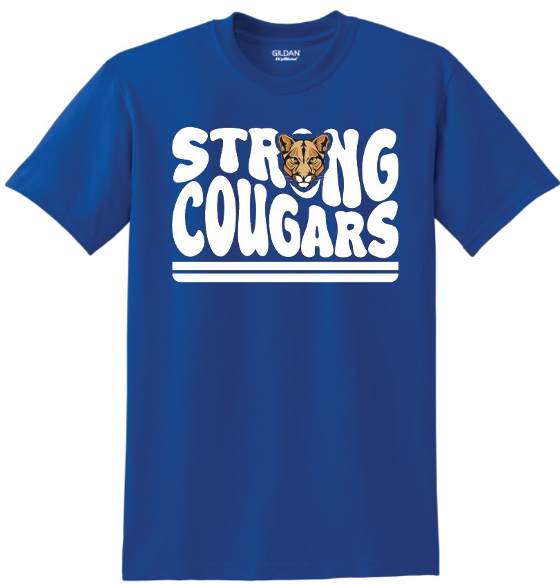 North Harrison Cougars Strong Version Two T-Shirt
