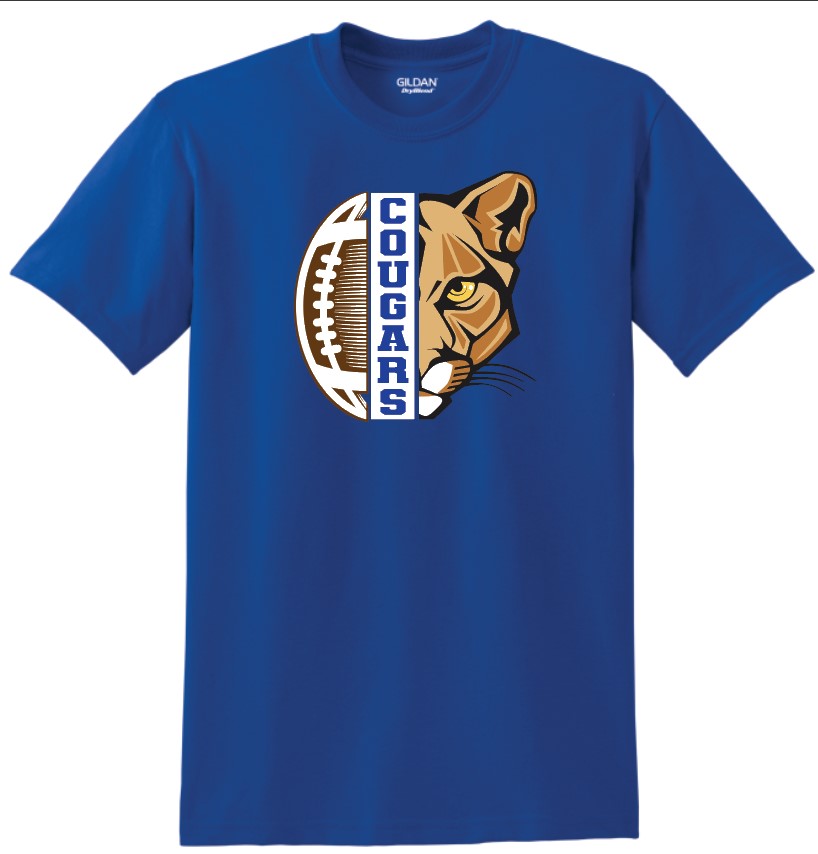 North Harrison Cougars Football T-Shirt