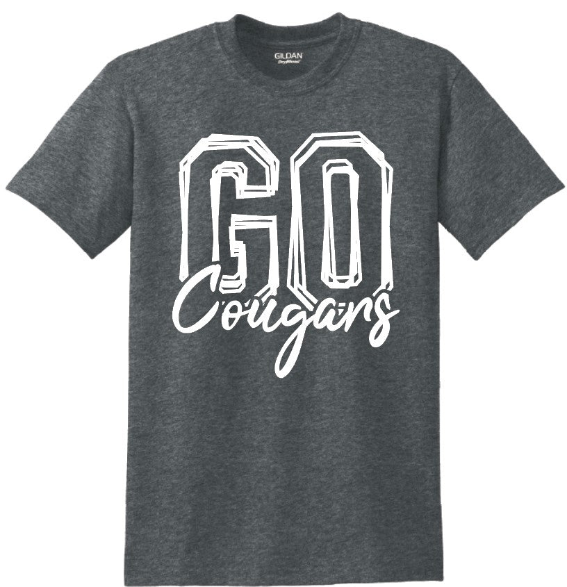 North Harrison Cougars Go Cougars T-Shirt