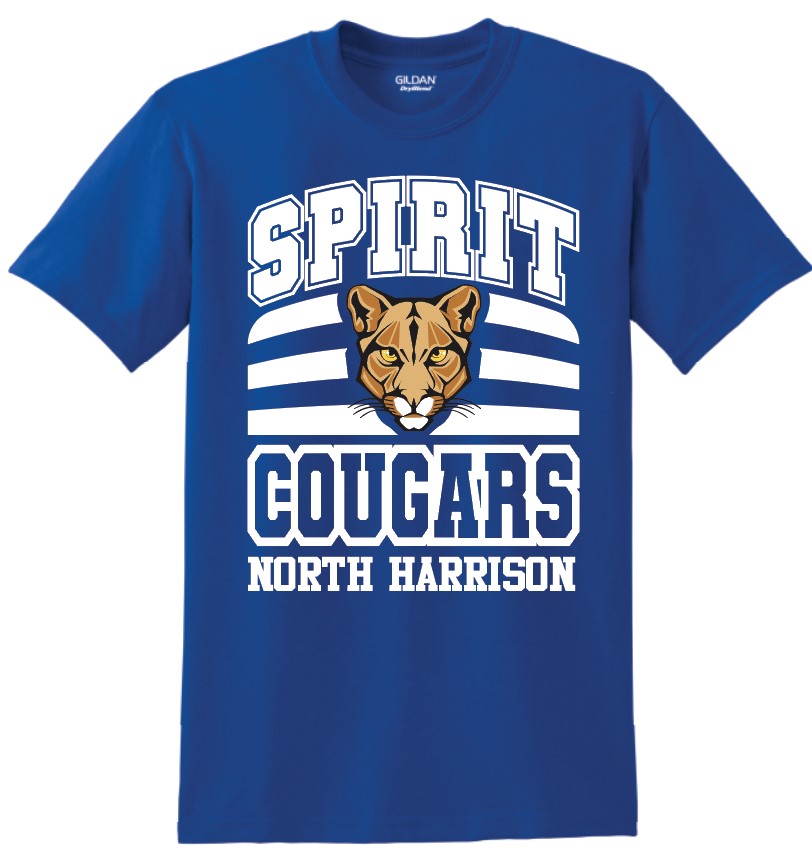 North Harrison Cougars Spirit T-Shirt