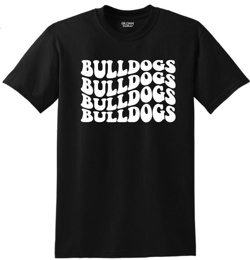 New Albany Bulldogs Wave T-Shirt