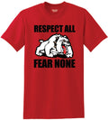 New Albany Bulldogs Respect and Fear T-Shirt