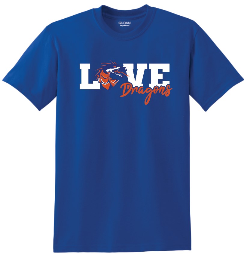 Silver Creek Dragons LOVE T-Shirt