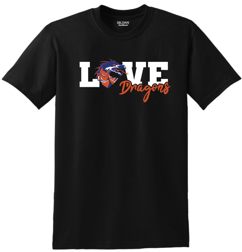 Silver Creek Dragons LOVE T-Shirt