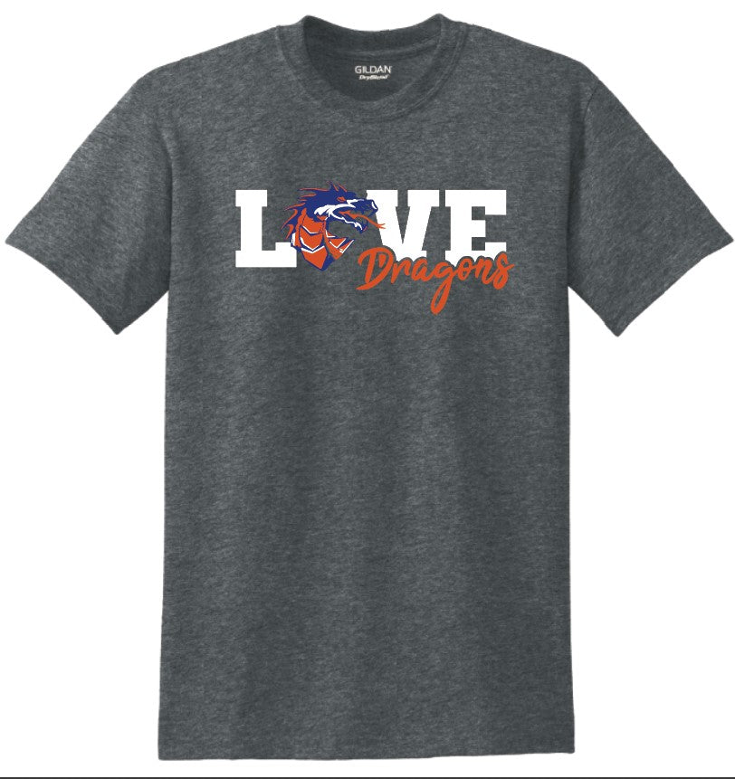 Silver Creek Dragons LOVE T-Shirt