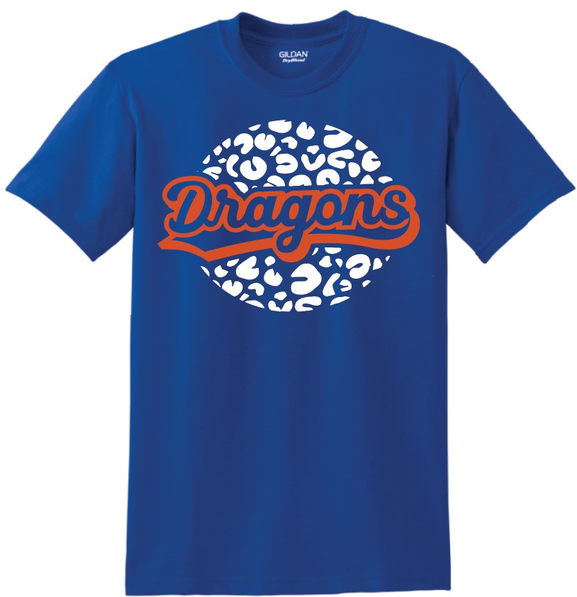 Silver Creek Dragons Leopard T-Shirt