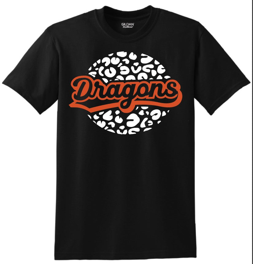 Silver Creek Dragons Leopard T-Shirt